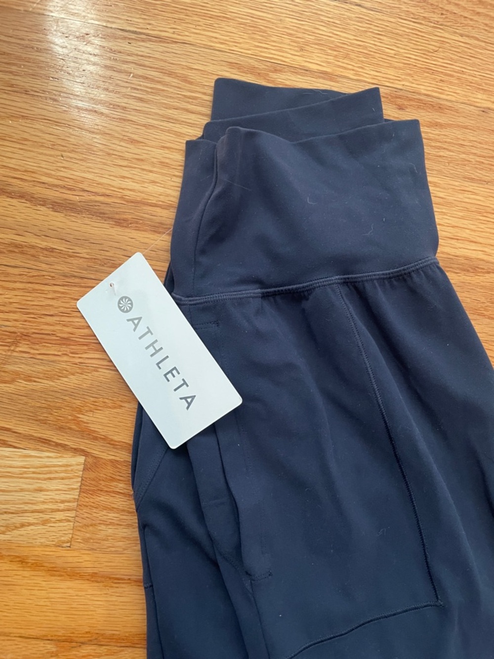 Athleta Dark Navy High-Rise Performance Leggings